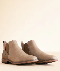 BKE Zach Chelsea Boot Taupe Discount