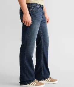 Silver Jeans Co. Zac Relaxed Straight Stretch Jean Indigo Online