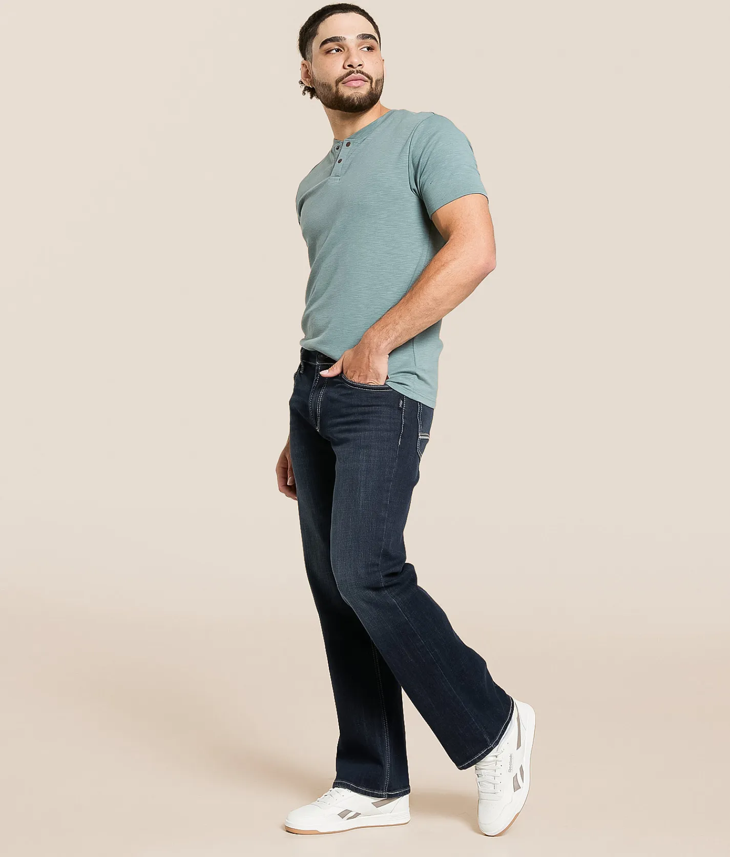 Silver Jeans Co.™ Zac Straight Stretch Jean Bear Best