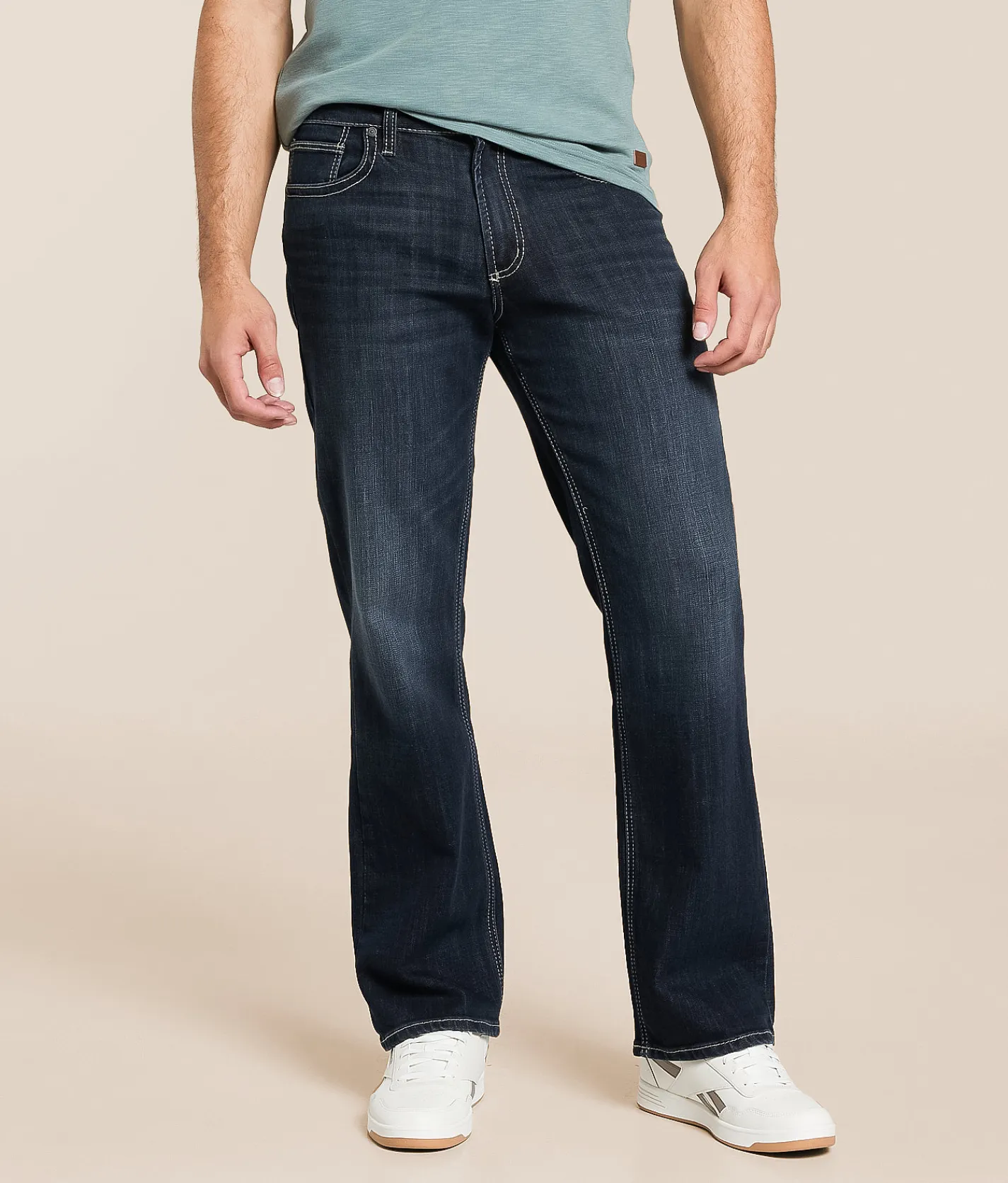 Silver Jeans Co.™ Zac Straight Stretch Jean Bear Best