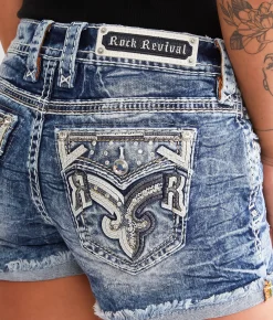 Bottoms|Shorts | Rock Revival Zarina Easy Stretch Short Zarina EH201