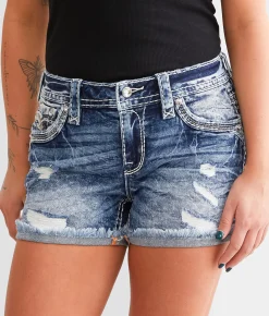 Bottoms|Shorts | Rock Revival Zarina Easy Stretch Short Zarina EH201