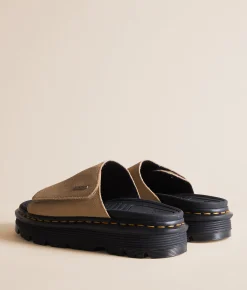 Shoes | Dr. Martens Zebzag Leather Slide Savannah Tan