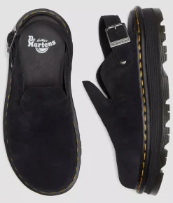 Shoes | Dr. Martens Zebzag Suede Mule Black