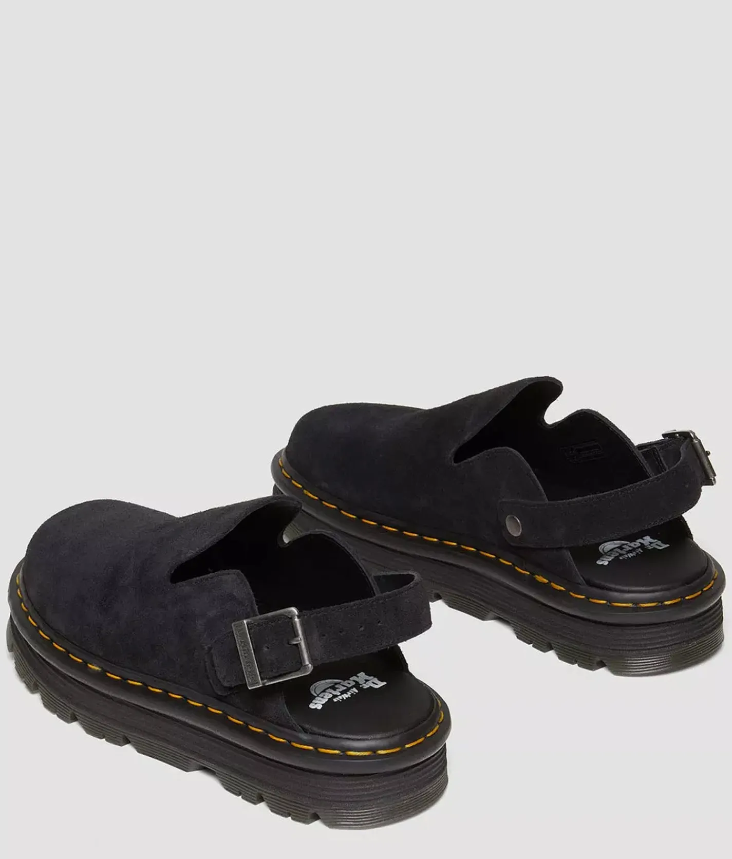 Shoes | Dr. Martens Zebzag Suede Mule Black