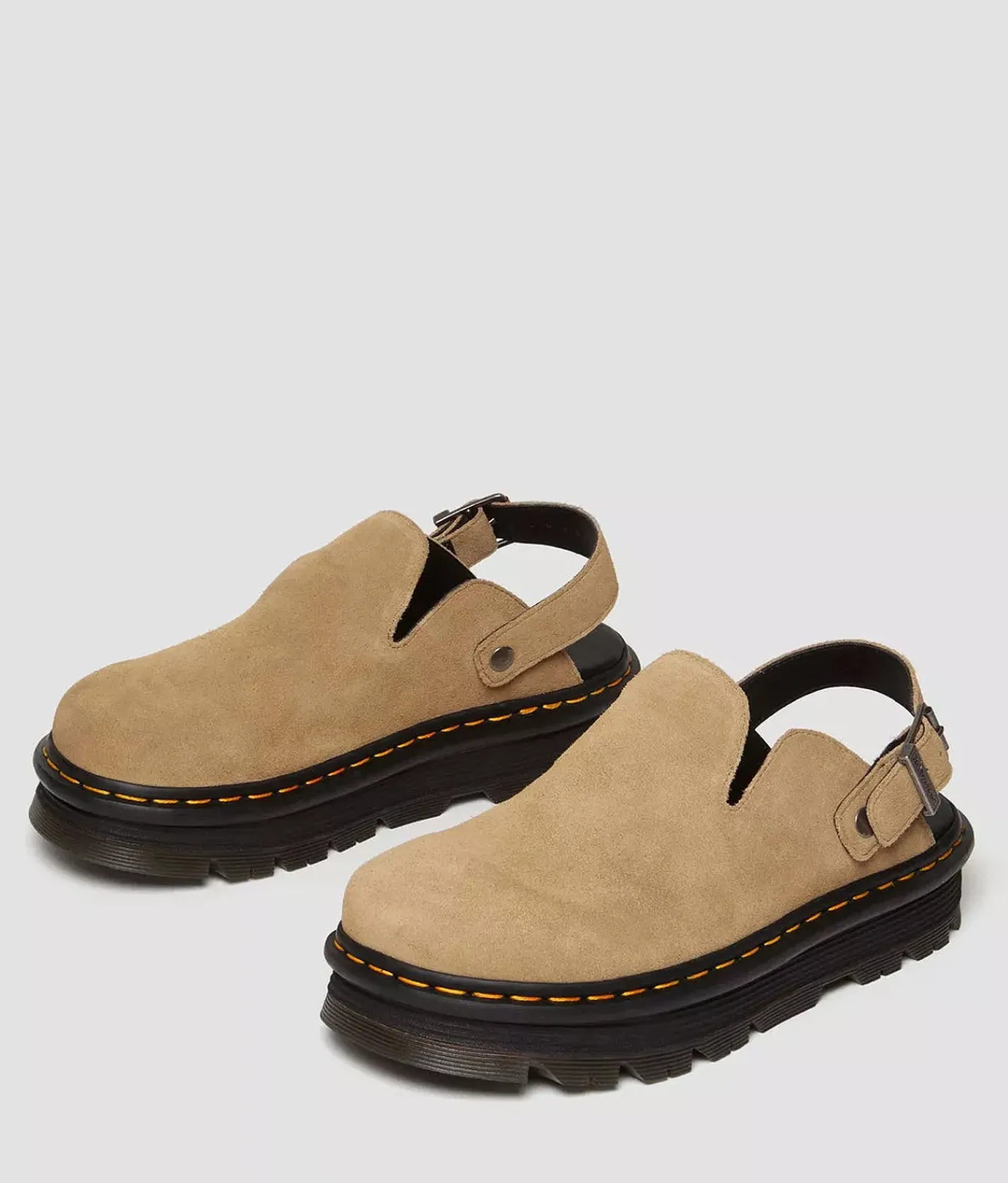 Dr. Martens ZebZag Suede Mule Savannah Tan Online