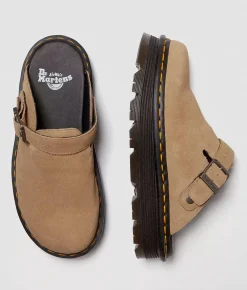 Dr. Martens ZebZag Suede Mule Savannah Tan Online