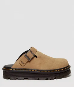 Dr. Martens ZebZag Suede Mule Savannah Tan Online