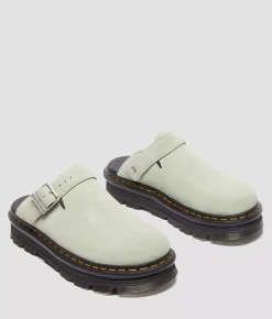 Dr. Martens Zebzag Suede Mule Sage Green Online