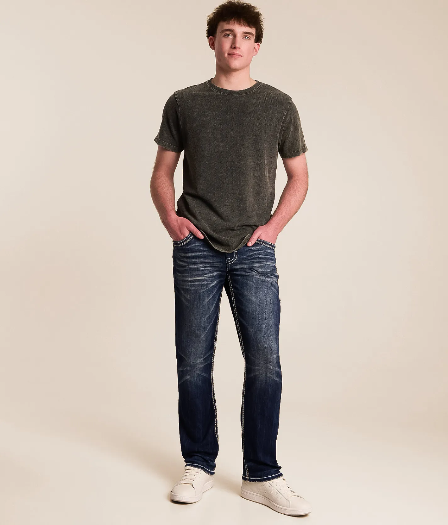 Bottoms|Rock Revival Jeans | Rock Revival Zeken Straight Stretch Jean Zeken J200