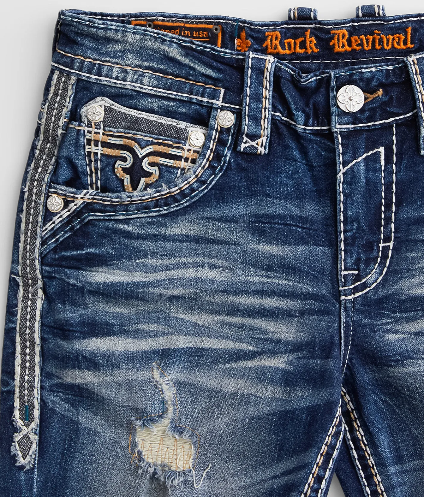 Rock Revival Jeans|Bottoms | Rock Revival Zeke Slim Boot Stretch Jean Zeke SB202