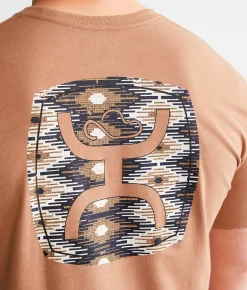 Hooey Zenith T-Shirt Light Brown New