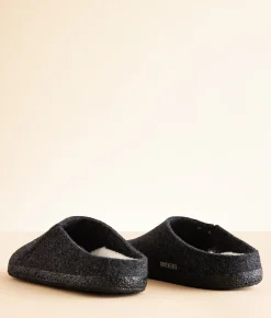 Birkenstock® Zermatt Shearling Slipper Anthracite Wool Natural S Clearance
