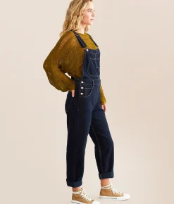 Free People Ziggy Denim Cuffed Overalls Powder Blue Hot