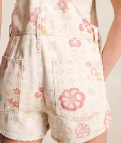 Rompers & Jumpsuits | Free People Ziggy Floral Overall Short Sundrench