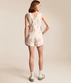 Rompers & Jumpsuits | Free People Ziggy Floral Overall Short Sundrench