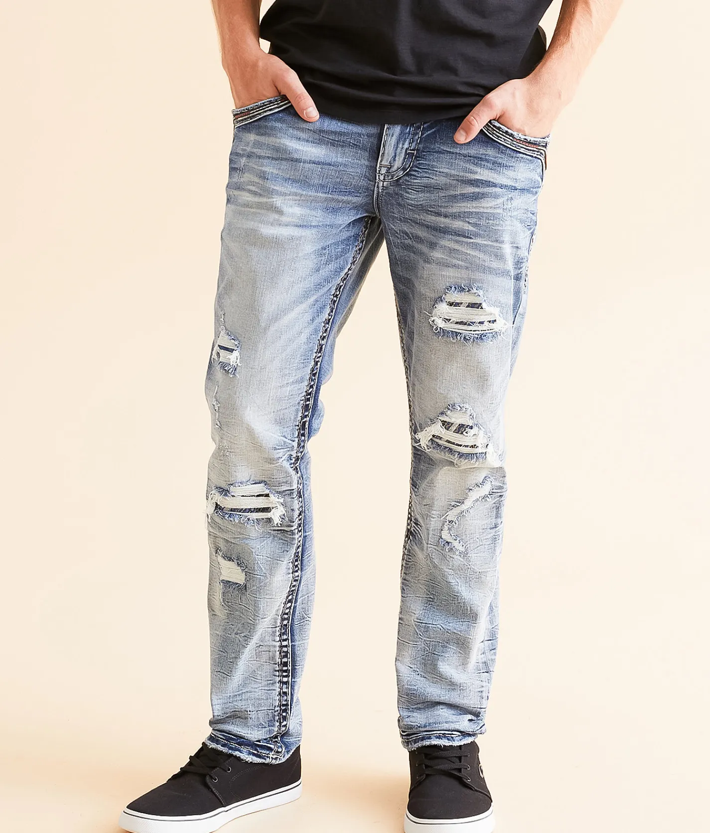 Rock Revival Zinfandel Original Taper Stretch Jean Zinfandel JT228 Online
